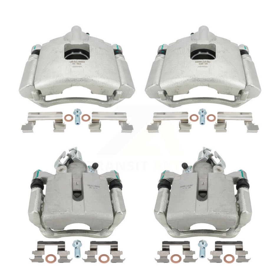 Front Rear Disc Brake Caliper Assembly Left Right Side (Driver Passenger) Kit For Pontiac Grand Prix Buick LaCrosse Allure KBC-100075 by CMX