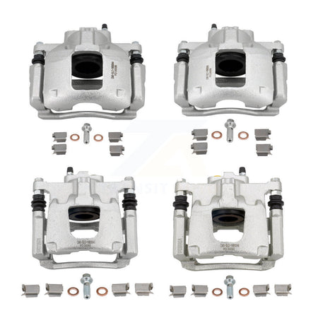 Front Rear Brake Caliper Left Right (Driver Passenger) Kit For Jeep Liberty Dodge Nitro KBC-100076