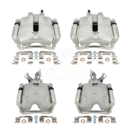 Front Rear Disc Brake Caliper Assembly Left Right Side (Driver Passenger) Kit For Buick LaCrosse Allure KBC-100082 by CMX