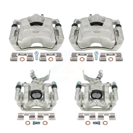 Front Rear Disc Brake Caliper Assembly Left Right Side (Driver Passenger) Kit For Chevrolet Sonic KBC-100089 by CMX
