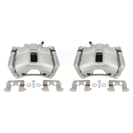 Front Disc Brake Caliper Assembly Left Right Side (Driver Passenger) Kit For Honda Accord KBC-100110 by CMX