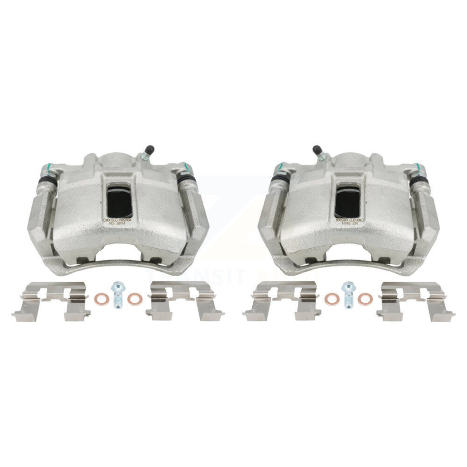 Front Disc Brake Caliper Assembly Left Right Side (Driver Passenger) Kit For Honda Accord KBC-100110 by CMX