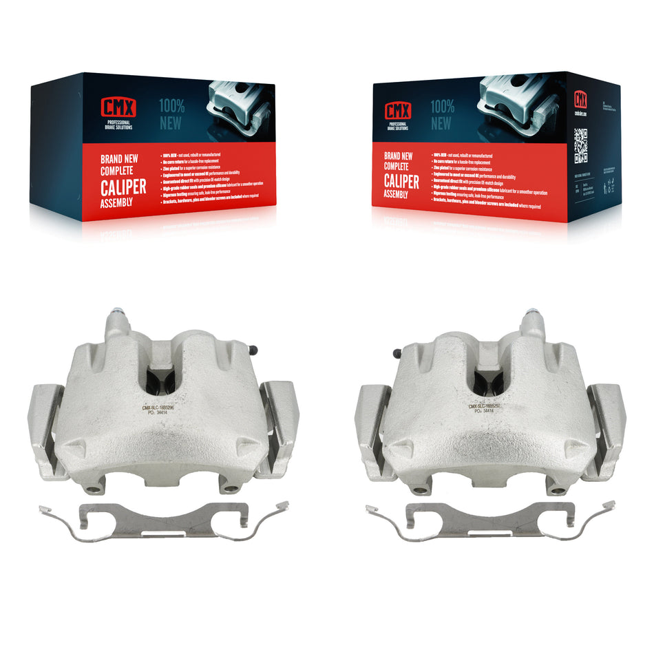 Front Disc Brake Caliper Assembly Left Right Side (Driver Passenger) Kit For Jeep Grand Cherokee Dodge Durango KBC-100121