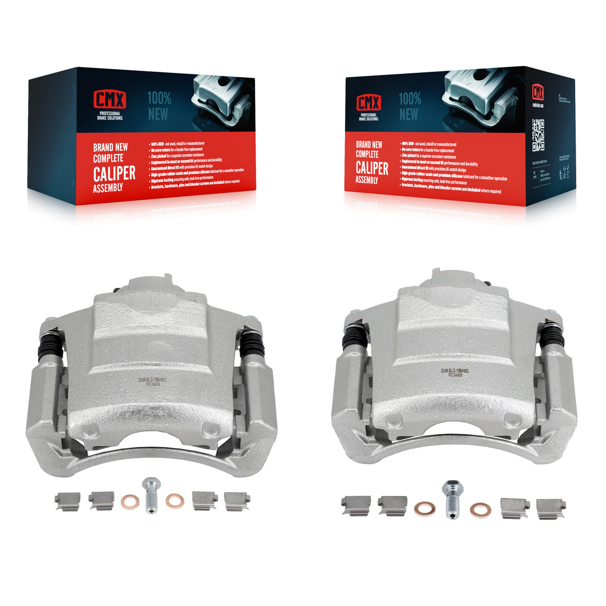 Front Brake Caliper Left Right Side Kit For Dodge Caravan Grand Chrysler Town & Country KBC-100148
