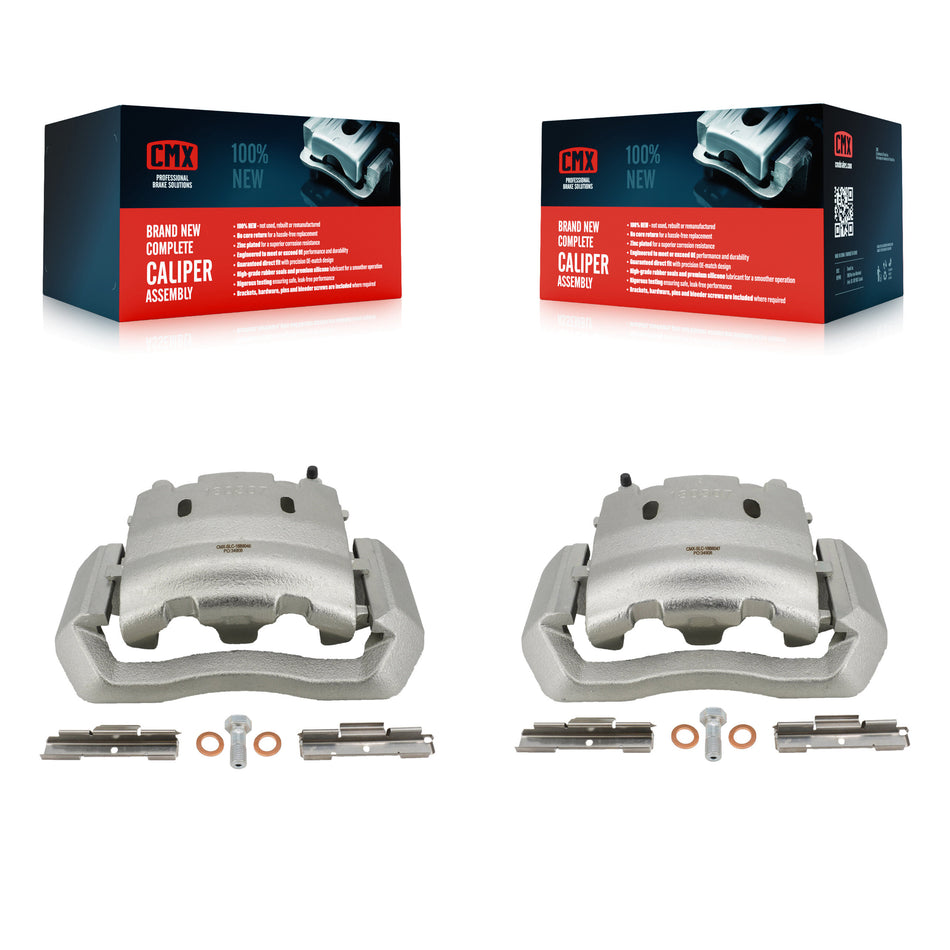 Front Brake Caliper Left Right Side Kit For Ford E-550 Super Duty F-450 F-550 Econoline KBC-100155