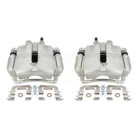 Front Disc Brake Caliper Assembly Left Right Side (Driver Passenger) Kit For Chevrolet Equinox GMC Terrain Malibu Buick Impala LaCrosse Regal Cascada Cadillac ELR Allure KBC-100159 by CMX