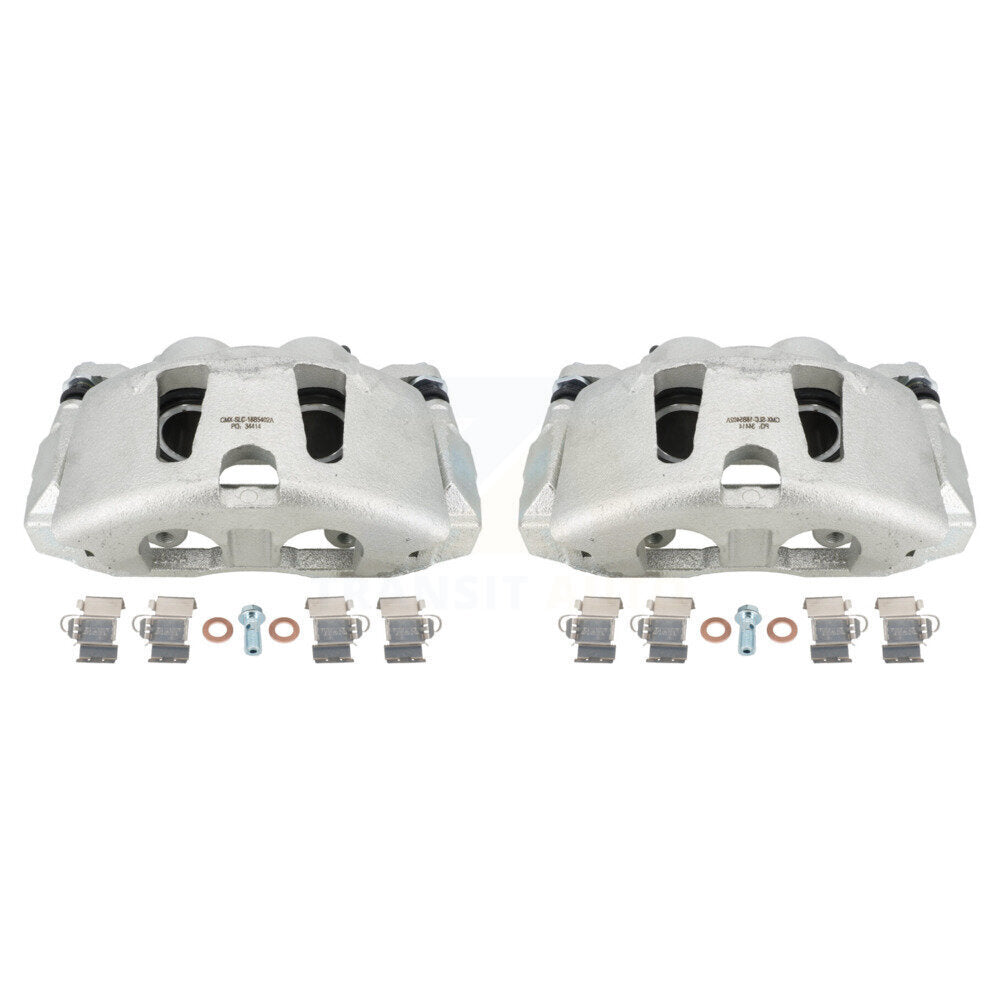 Front Disc Brake Caliper Assembly Left Right Side (Driver Passenger) Kit For Dodge Journey KBC-100166 by CMX