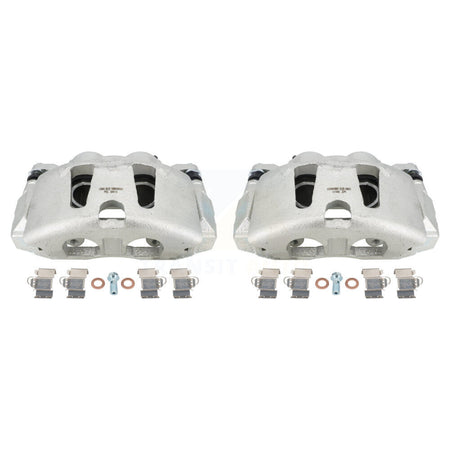 Front Disc Brake Caliper Assembly Left Right Side (Driver Passenger) Kit For Dodge Journey KBC-100166 by CMX