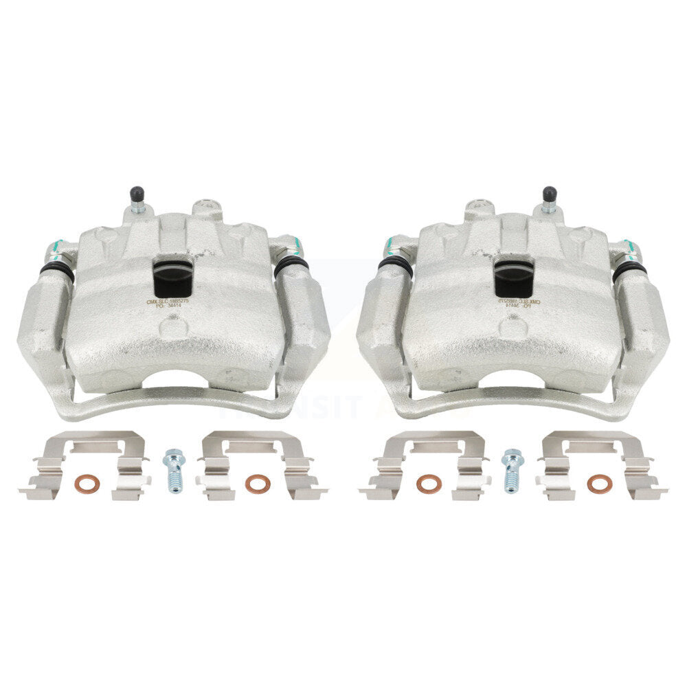 Front Disc Brake Caliper Assembly Left Right Side (Driver Passenger) Kit For Chevrolet Camaro Saab 9-5 KBC-100170 by CMX