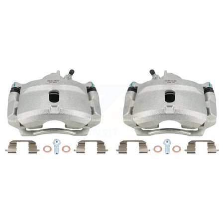 Front Disc Brake Caliper Assembly Left Right Side (Driver Passenger) Kit For Honda Civic Insight Acura EL KBC-100171 by CMX