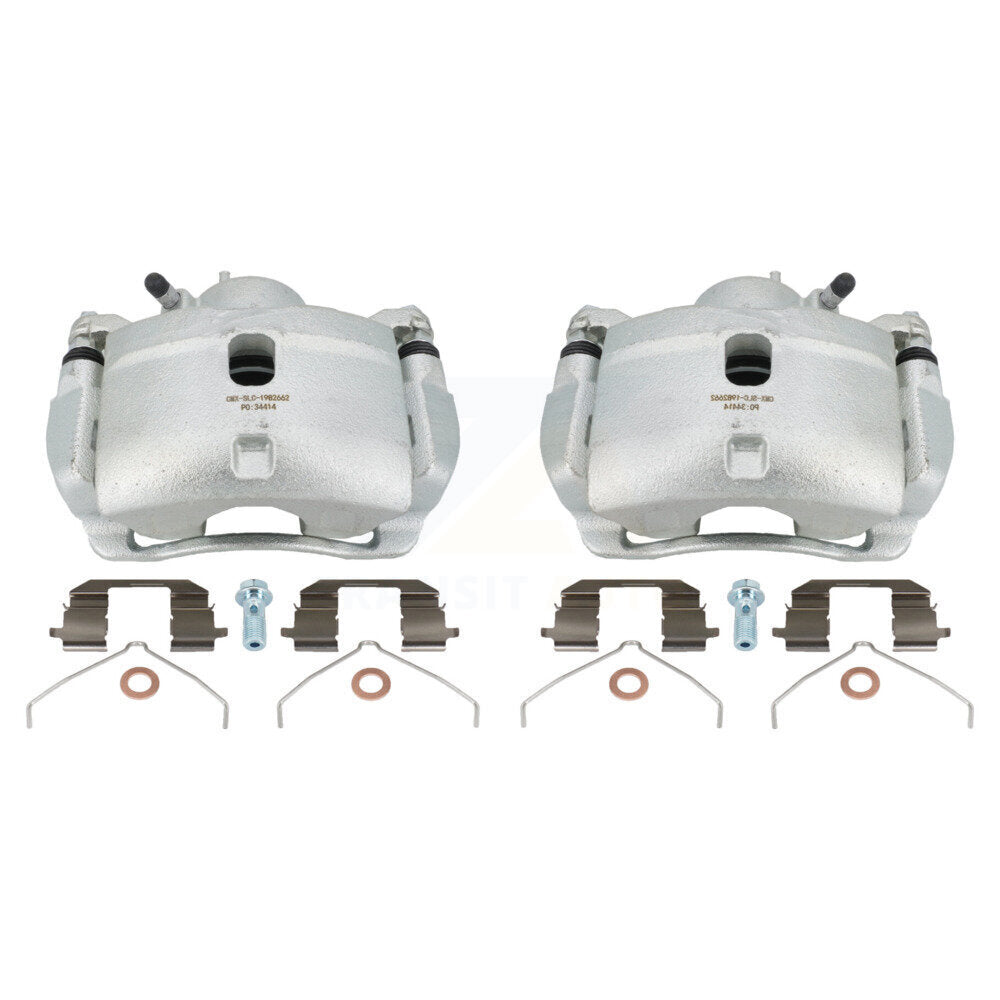 Front Disc Brake Caliper Assembly Left Right Side (Driver Passenger) Kit For Honda CR-V Element KBC-100172 by CMX