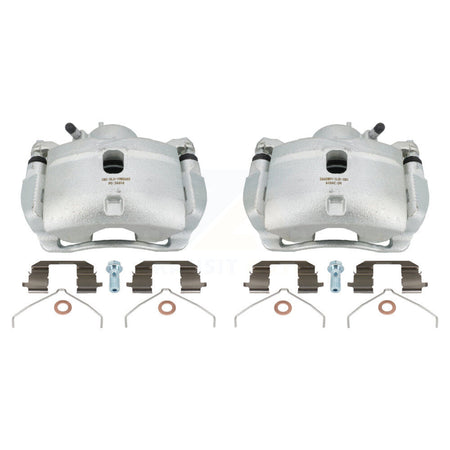 Front Disc Brake Caliper Assembly Left Right Side (Driver Passenger) Kit For Honda CR-V Element KBC-100172 by CMX