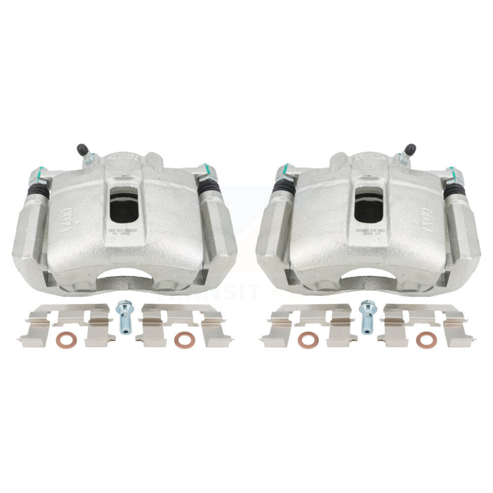 Front Disc Brake Caliper Assembly Left Right Side (Driver Passenger) Kit For 1999-2004 Acura RL KBC-100175 by CMX