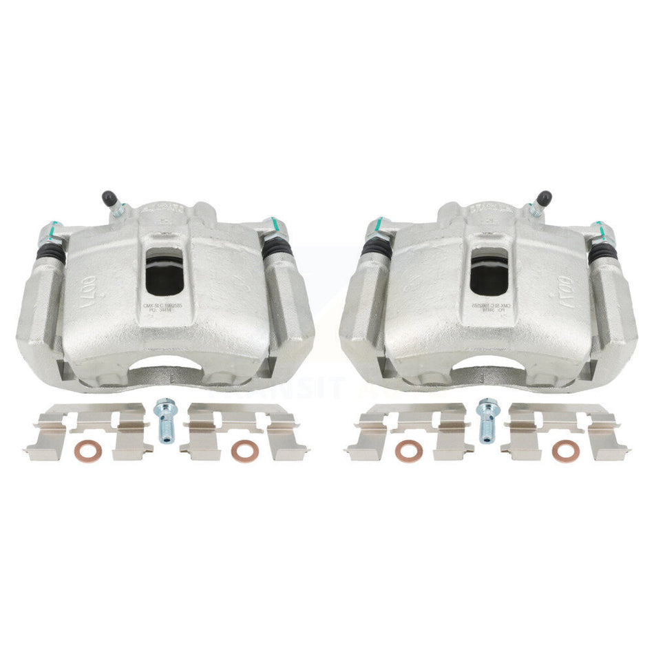 Front Disc Brake Caliper Assembly Left Right Side (Driver Passenger) Kit For 1999-2004 Acura RL KBC-100175 by CMX