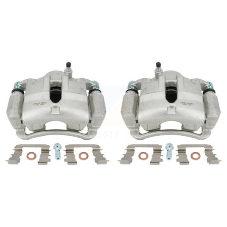 Front Disc Brake Caliper Assembly Left Right Side (Driver Passenger) Kit For Hyundai Tucson Kia Sportage KBC-100188 by CMX