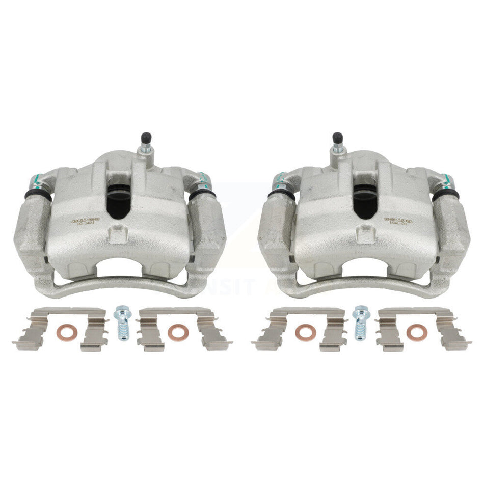 Front Disc Brake Caliper Assembly Left Right Side (Driver Passenger) Kit For Hyundai Tucson Kia Sportage KBC-100188 by CMX