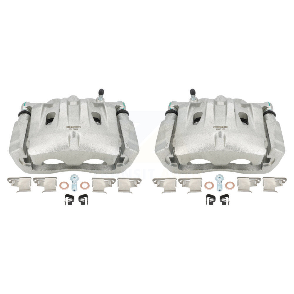 Front Disc Brake Caliper Assembly Left Right Side (Driver Passenger) Kit For Toyota Highlander Sienna Lexus RX350 KBC-100189 by CMX