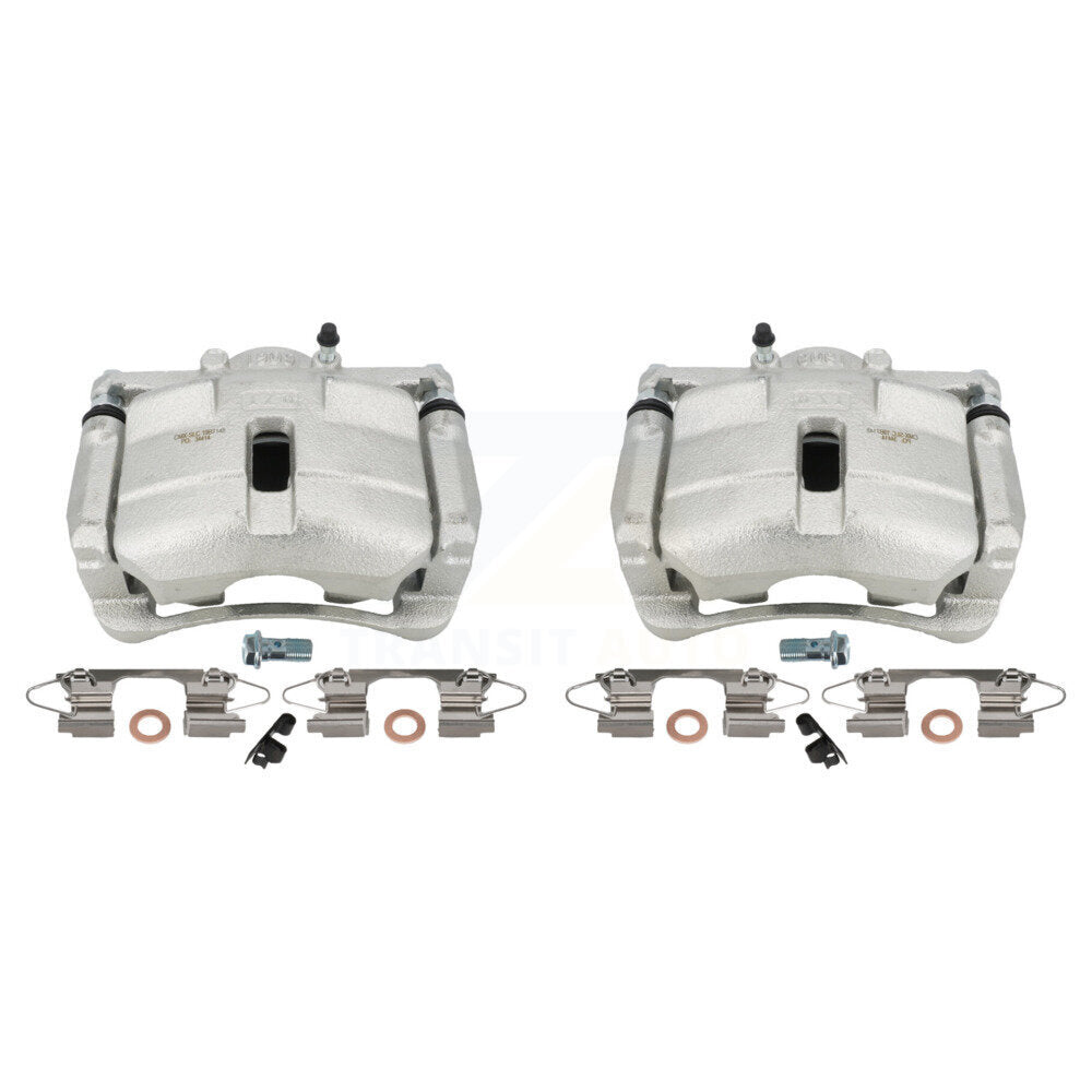 Front Disc Brake Caliper Assembly Left Right Side (Driver Passenger) Kit For Nissan Rogue Sport KBC-100193 by CMX