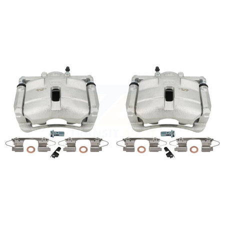 Front Disc Brake Caliper Assembly Left Right Side (Driver Passenger) Kit For Nissan Rogue Sport KBC-100193 by CMX