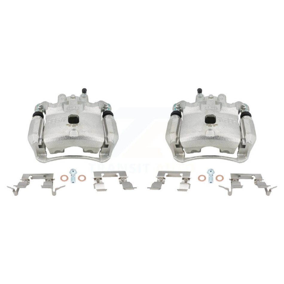 Front Disc Brake Caliper Assembly Left Right Side (Driver Passenger) Kit For Nissan Sentra KBC-100196 by CMX