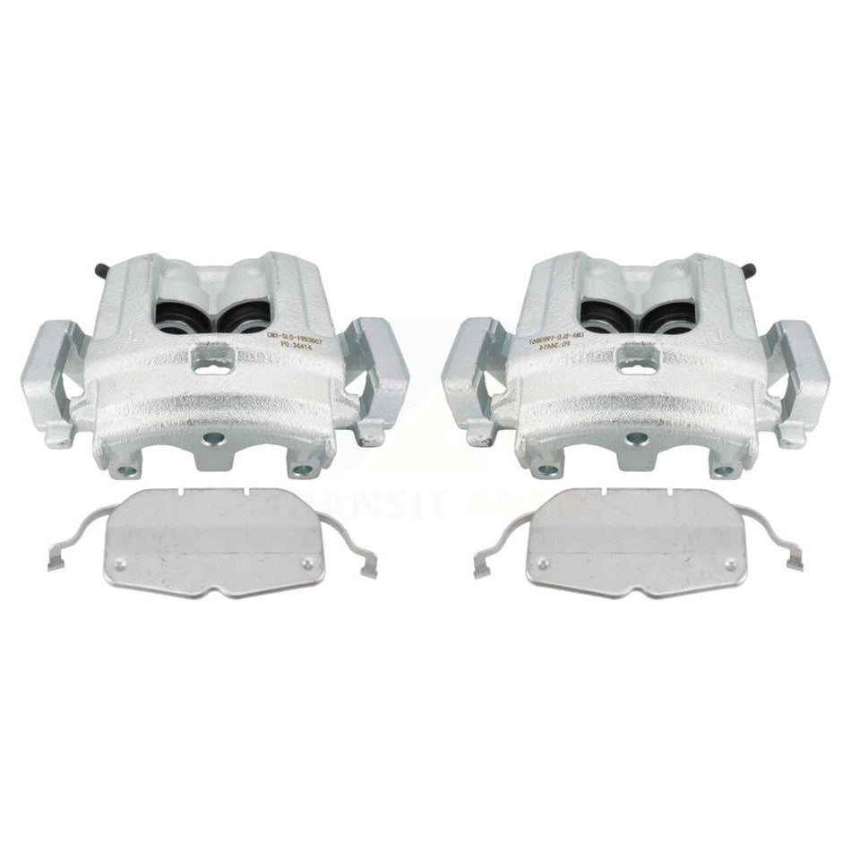 Front Disc Brake Caliper Assembly Left Right Side (Driver Passenger) Kit For BMW X5 X6 KBC-100205 by CMX