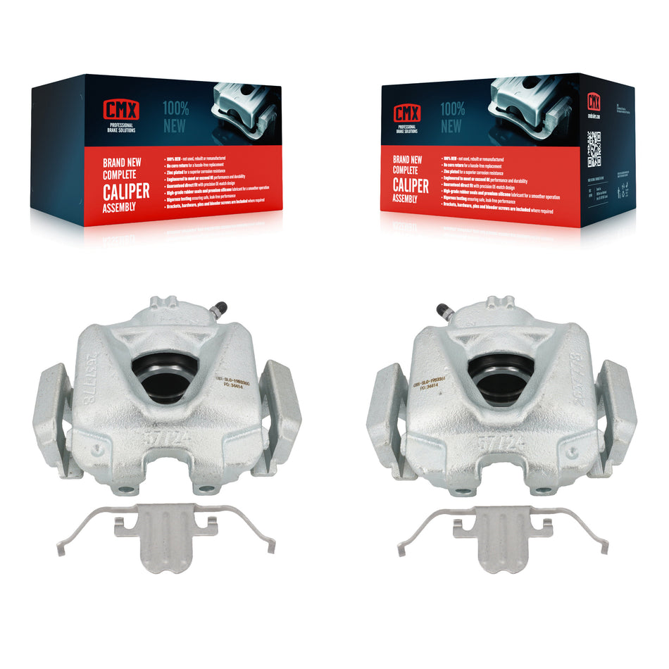 Front Disc Brake Caliper Assembly Left Right Side (Driver Passenger) Kit For BMW 328i xDrive X1 328xi 323i KBC-100218