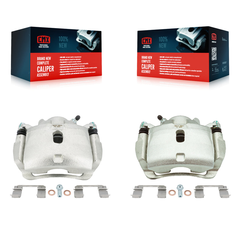 Front Disc Brake Caliper Left Right Side (Driver Passenger) Kit For 2005-2006 Honda CR-V KBC-100219