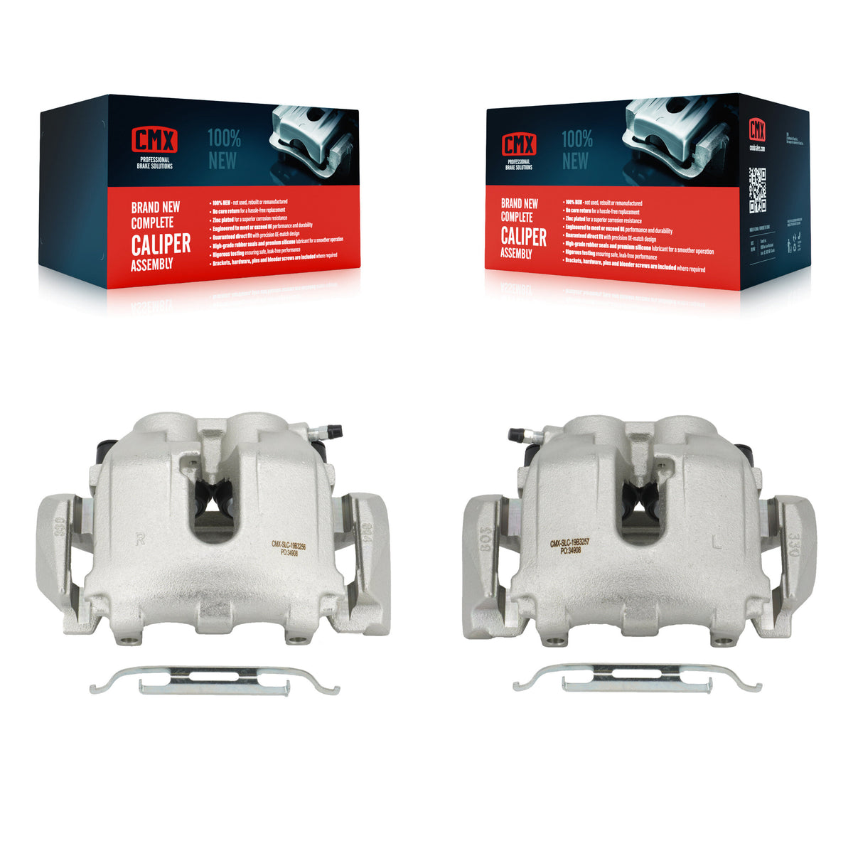 Front Disc Brake Caliper Kit For Mercedes-Benz ML350 E350 R350 ML320 ML500 R320 E500 R500 KBC-100221