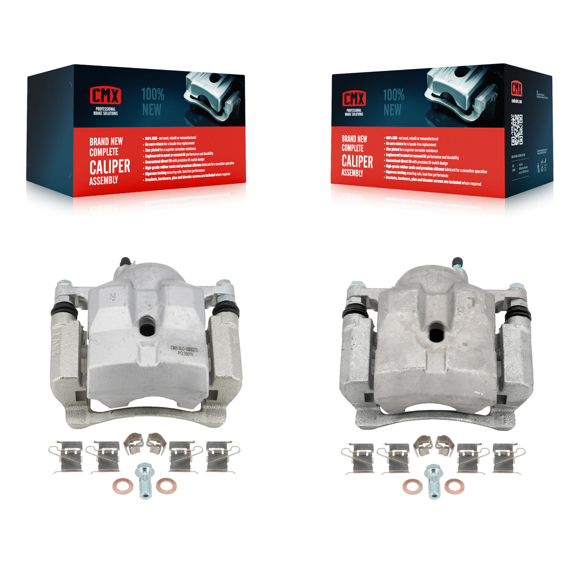 Front Brake Caliper (Left Right) Kit For Toyota Corolla Prius Prime Lexus CT200h Plug-In KBC-100253