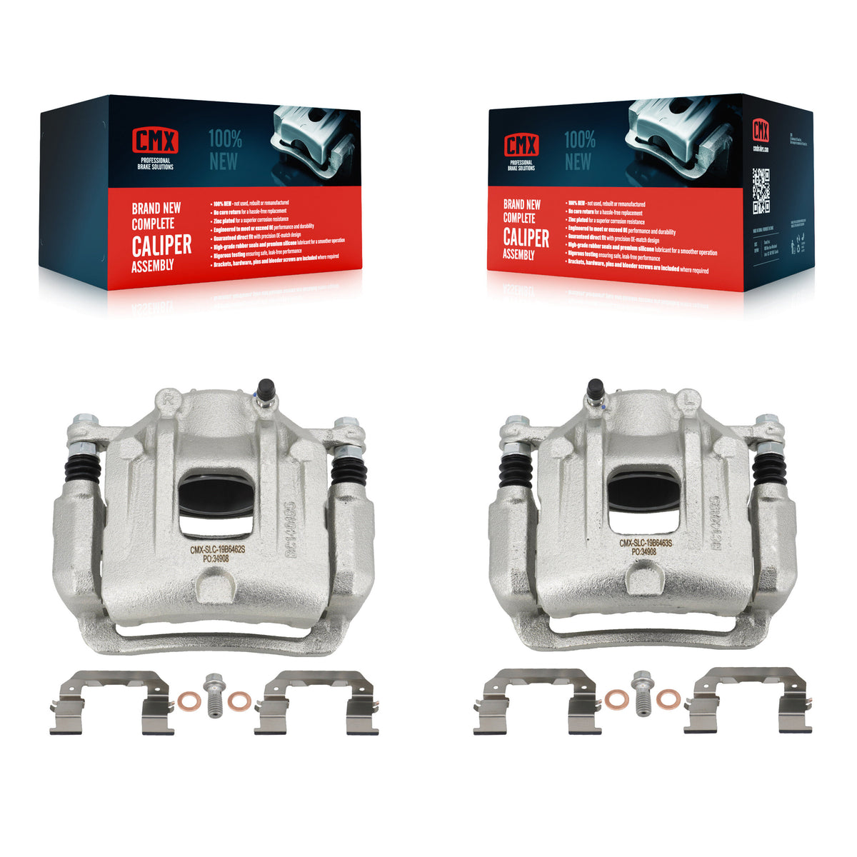 Front Disc Brake Caliper Left Right Side Kit For Kia Sorento Hyundai Santa Fe Sport KBC-100254