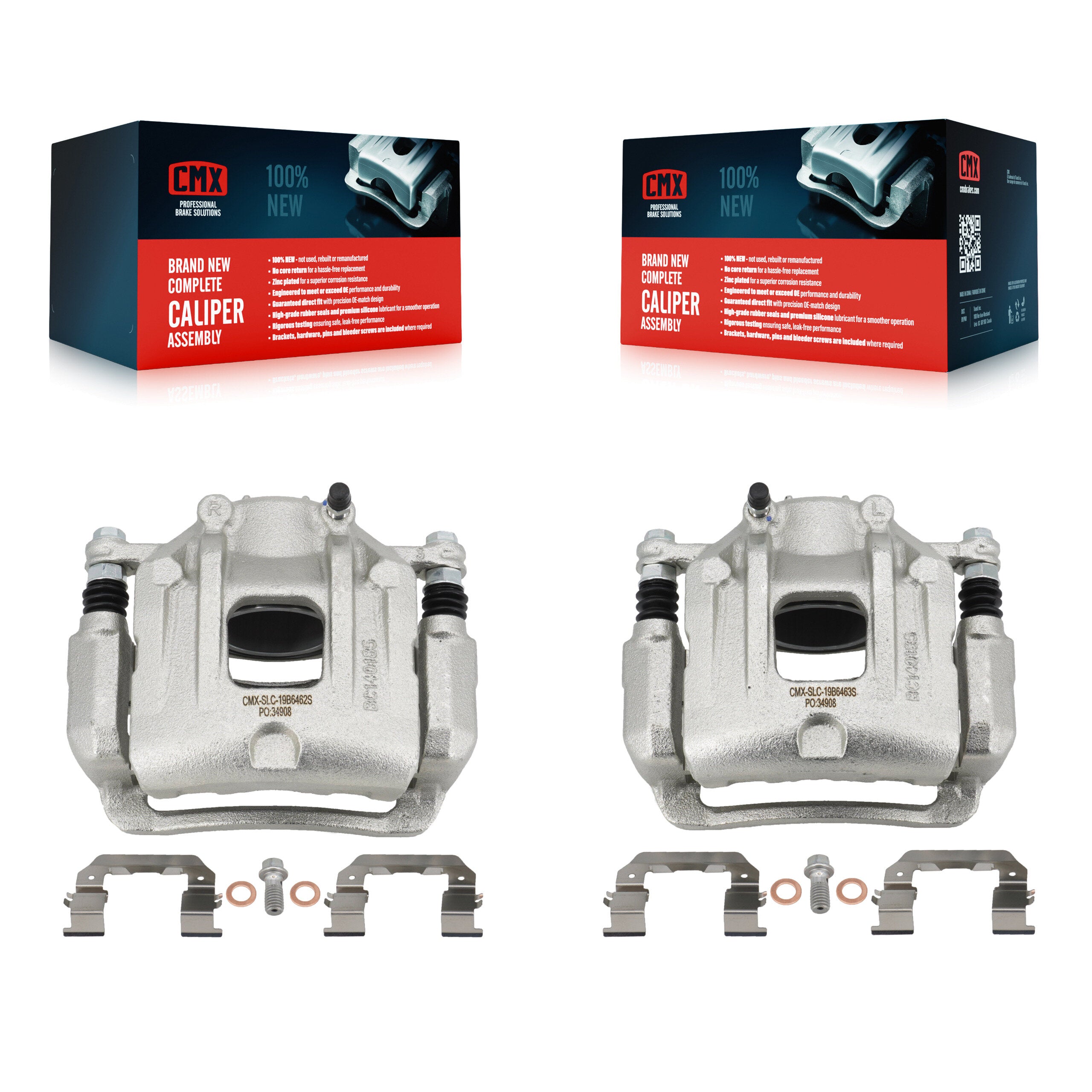 Front Disc Brake Caliper Left Right Side Kit For Kia Sorento Hyundai Santa Fe Sport KBC-100254