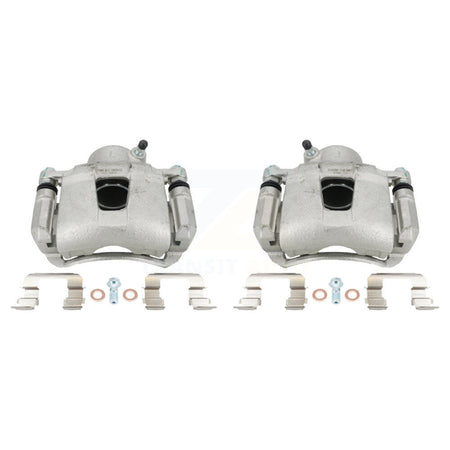 Front Disc Brake Caliper Assembly Left Right Side (Driver Passenger) Kit For Chevrolet Aveo Spark Suzuki Forenza Aveo5 Reno EV Pontiac G3 Daewoo Nubira Wave Wave5 Optra Swift+ KBC-100259 by CMX