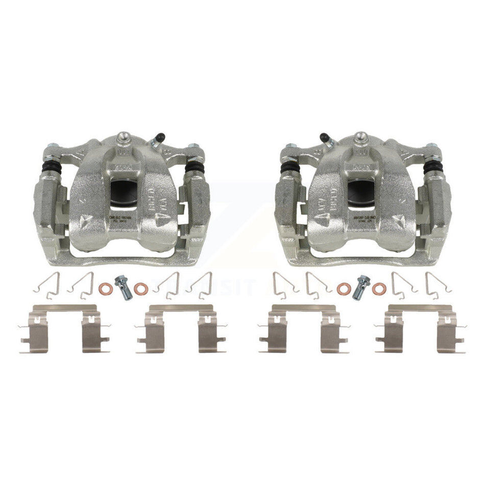 Front Disc Brake Caliper Assembly Left Right Side (Driver Passenger) Kit For Honda CR-V KBC-100260 by CMX