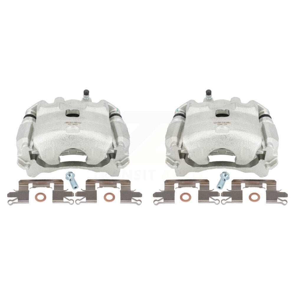 Front Disc Brake Caliper Assembly Left Right Side (Driver Passenger) Kit For Nissan Altima LEAF KBC-100261 by CMX