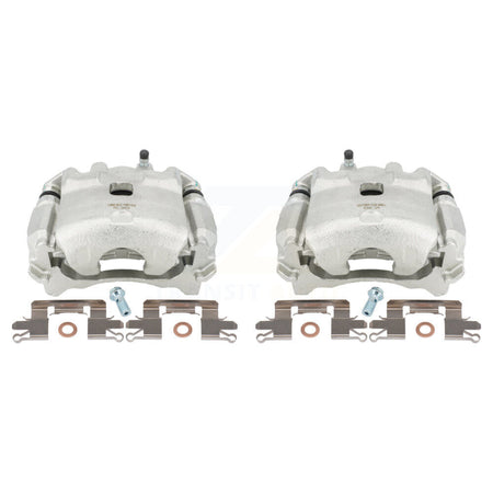 Front Disc Brake Caliper Assembly Left Right Side (Driver Passenger) Kit For Nissan Altima LEAF KBC-100261 by CMX