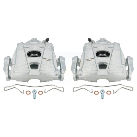 Front Disc Brake Caliper Assembly Left Right Side (Driver Passenger) Kit For Volkswagen Passat Tiguan Audi Q3 Quattro Limited KBC-100262 by CMX