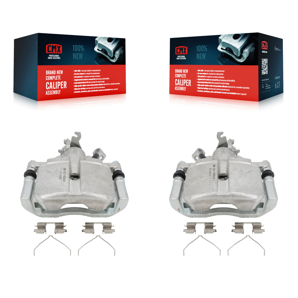 Rear Disc Brake Caliper Left Right Side (Driver Passenger) Kit For 2013-2016 Dodge Dart KBC-100267