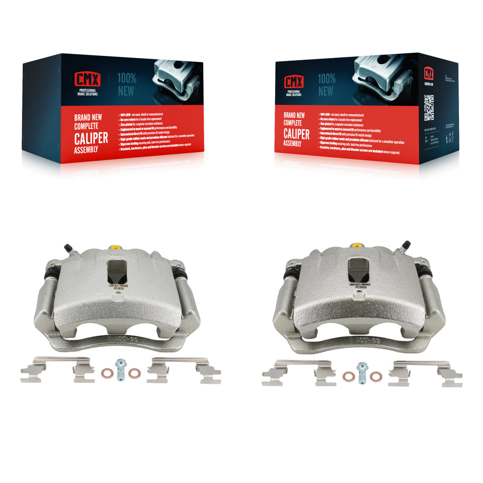 Rear Disc Brake Caliper Assembly Left Right Side (Driver Passenger) Kit For Chevrolet Express 3500 2500 GMC Savana KBC-100274