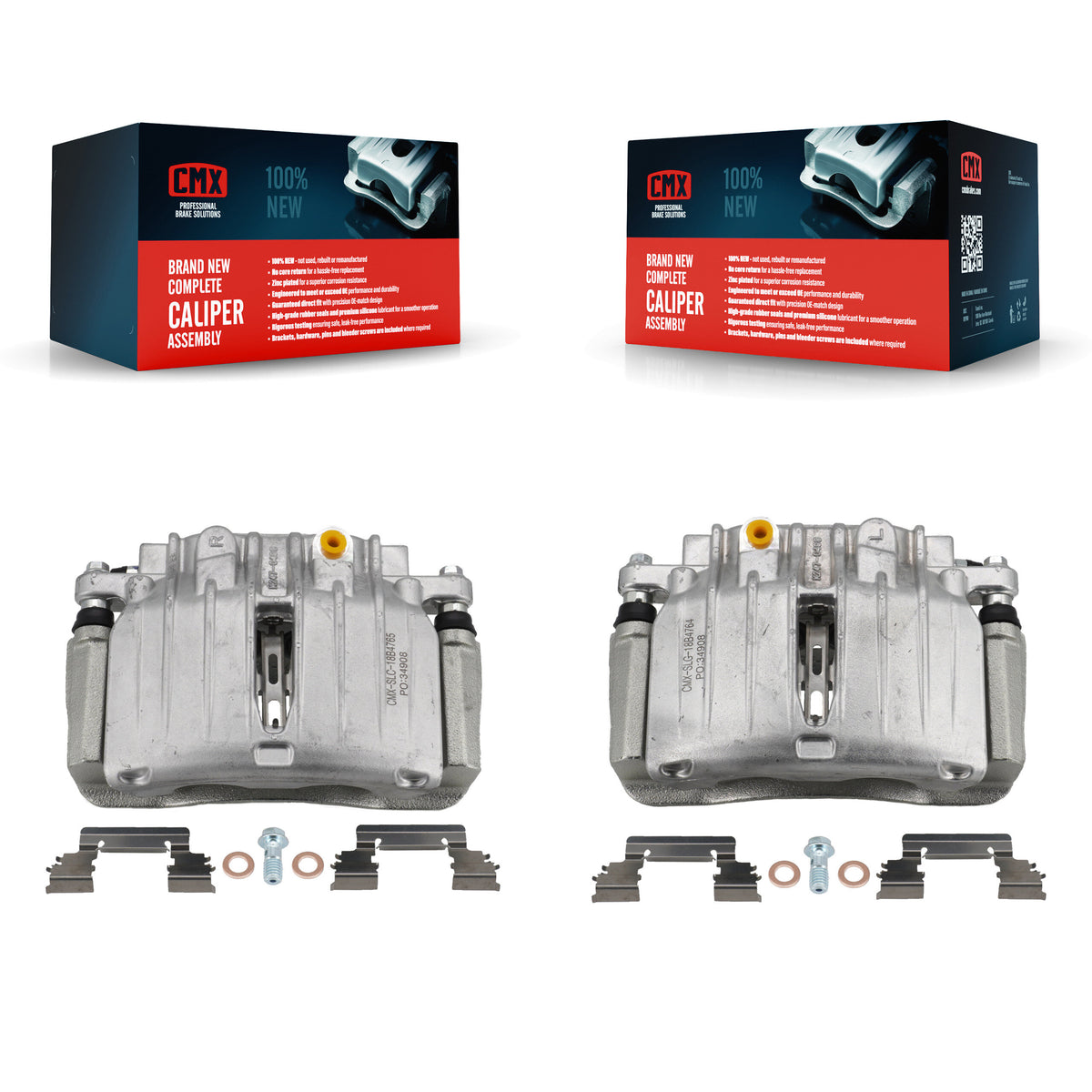 Rear Brake Caliper Kit For Chevrolet GMC Silverado 1500 Sierra Avalanche Yukon Tahoe XL KBC-100280
