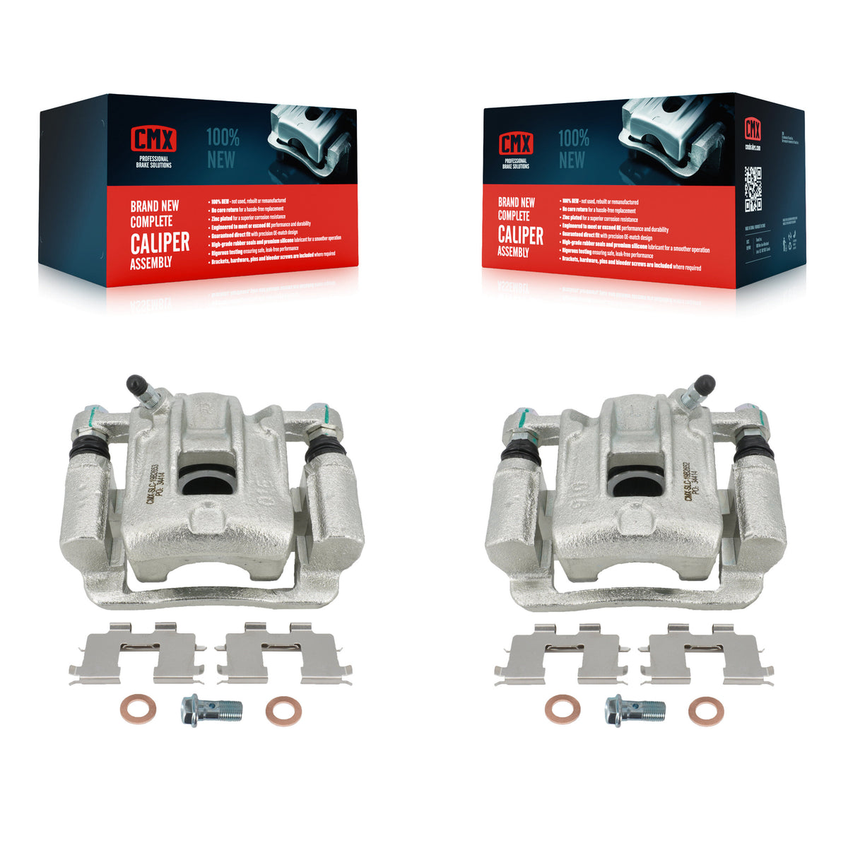 Rear Brake Caliper Left Right Side (Driver Passenger) Kit For 2001-2006 Hyundai Santa Fe KBC-100289