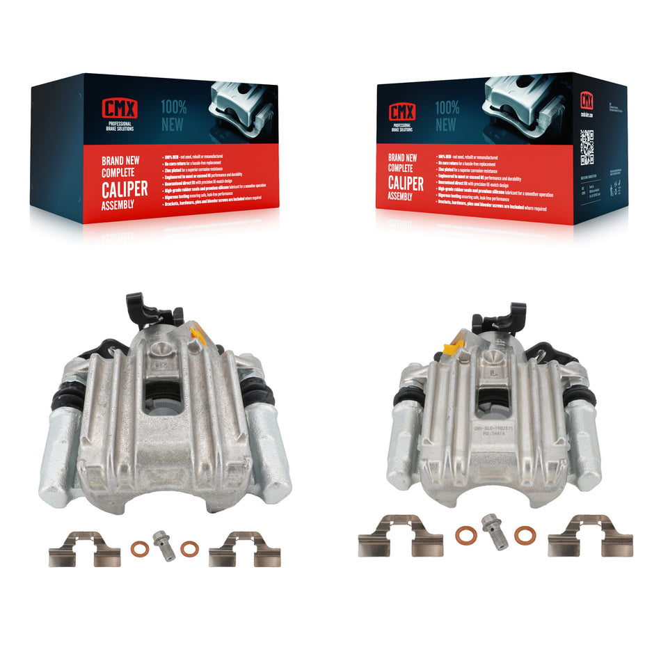 Rear Disc Brake Caliper Assembly Left Right Side (Driver Passenger) Kit For Volkswagen Jetta Audi TT Quattro City KBC-100292