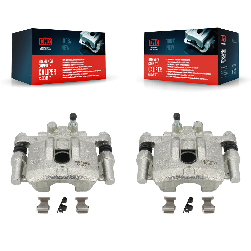 Rear Disc Brake Caliper Assembly Left Right Side (Driver Passenger) Kit For Jeep Dodge Patriot Chrysler Compass Avenger 200 Caliber Sebring Mitsubishi Lancer Cirrus KBC-100306