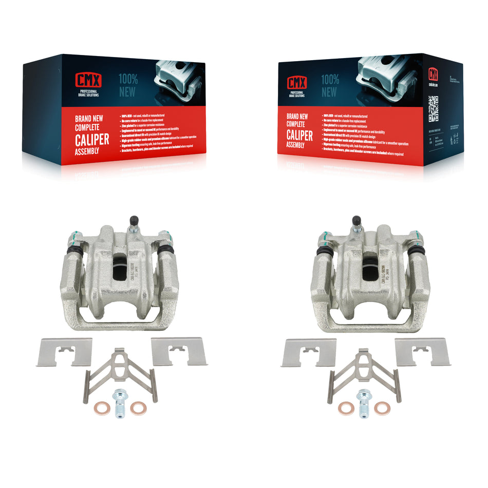 Rear Disc Brake Caliper Assembly Left Right Side (Driver Passenger) Kit For Acura TL Honda Element CL KBC-100308