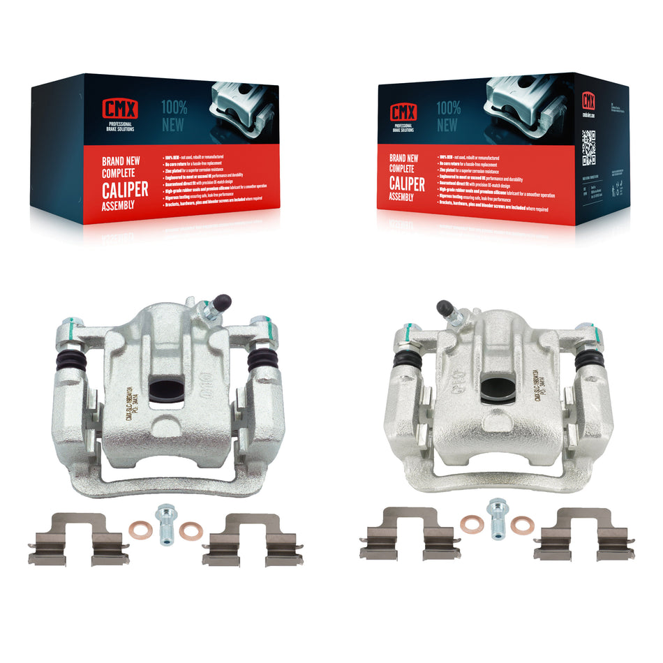 Rear Disc Brake Caliper Assembly Left Right Side (Driver Passenger) Kit For Hyundai Sonata 2.4L KBC-100311