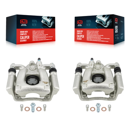 Rear Disc Brake Caliper Assembly Left Right Side (Driver Passenger) Kit For Mazda 3 Sport KBC-100333