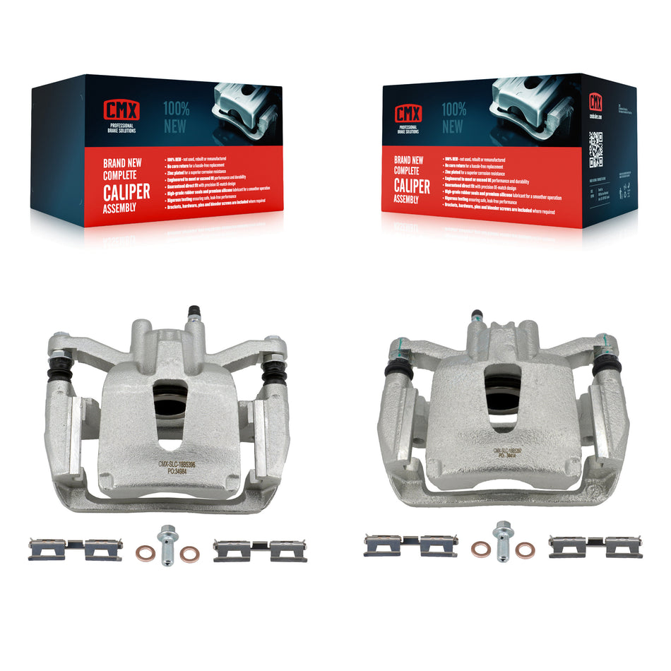 Rear Disc Brake Caliper Assembly Left Right Side (Driver Passenger) Kit For Ford F-150 KBC-100341