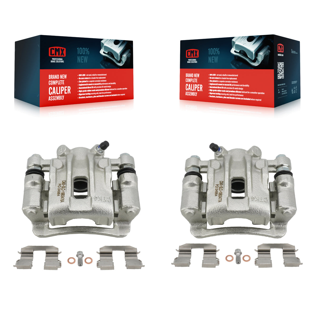 Rear Disc Brake Caliper Left Right Side Kit For 2009-2012 Hyundai Elantra Hatchback KBC-100346