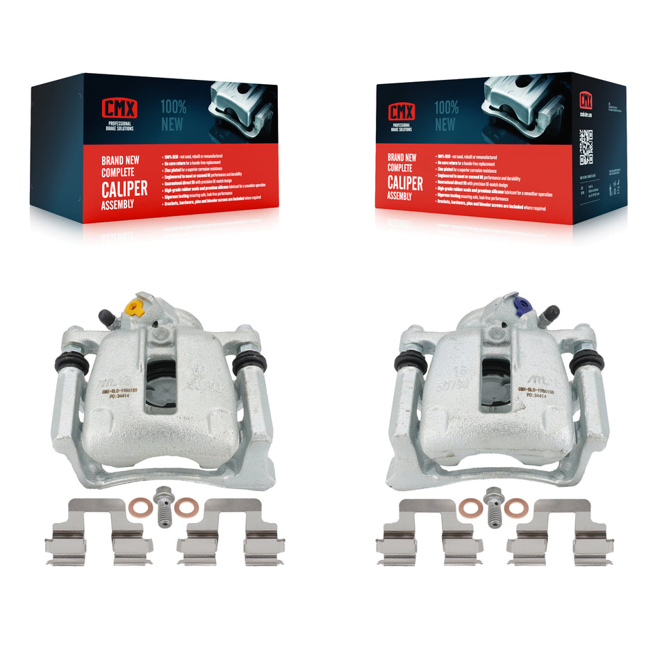 Rear Disc Brake Caliper Assembly Left Right Side (Driver Passenger) Kit For Volkswagen Tiguan CC Passat KBC-100349