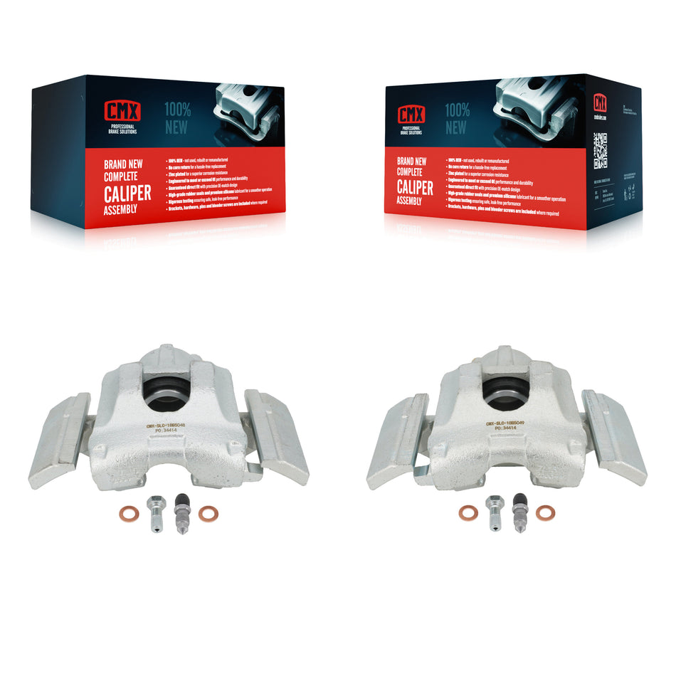 Rear Disc Brake Caliper Assembly Left Right Side (Driver Passenger) Kit For 2007-2017 Ford Expedition Lincoln Navigator KBC-100360