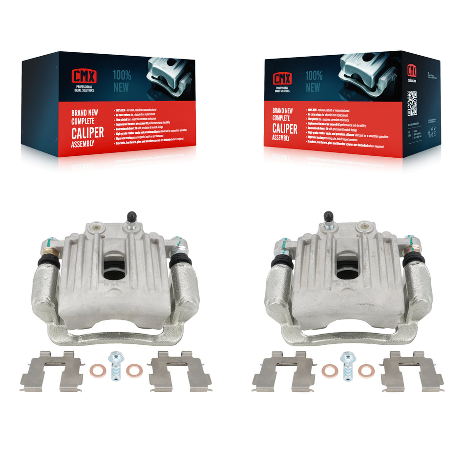 Rear Disc Brake Caliper Assembly Left Right Side (Driver Passenger) Kit For 2007-2009 Hyundai Santa Fe KBC-100368